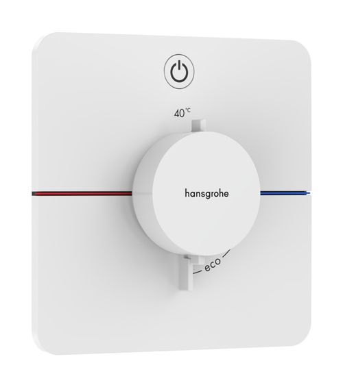 Hansgrohe-HG-ShowerSelect-Comfort-Q-Thermostat-Unterputz-fuer-1-Verbraucher-Mattweiss-15581700 gallery number 1